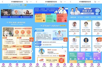 京東618見(jiàn)證消費(fèi)新趨勢(shì) 健康管理需求激增，預(yù)付費(fèi)醫(yī)療服務(wù)成亮點(diǎn)